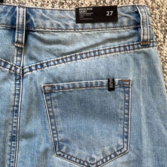 🌟Womens Buffalo denim high rise skirt- Size 27 🌟 - Picture 6 of 6